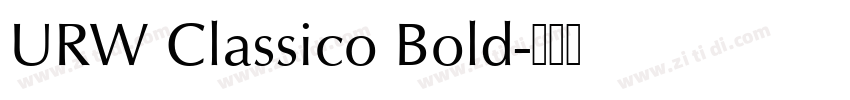 URW Classico Bold字体转换 URW Classico Bold字体转换
